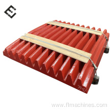 High Manganese Steel Casting Jaw Crusher Jaw Plate